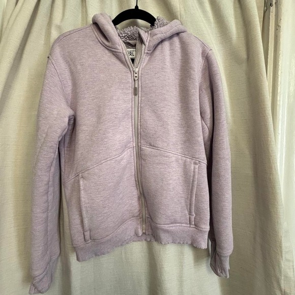 Jackets & Blazers - Athleta Girl lavender zip up jacket, GiRLS XXL, WOMEN'S XS